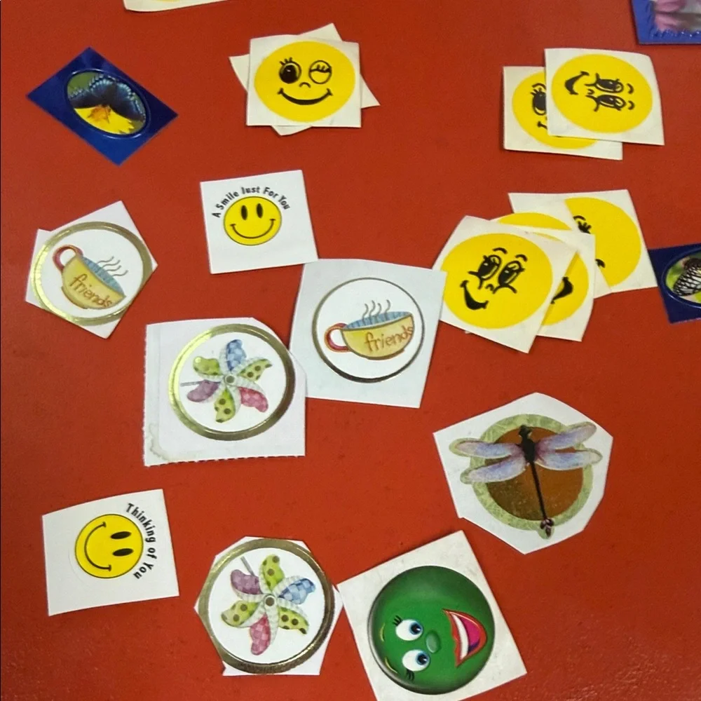 Assorted Smiley and Holiday Sticker Set